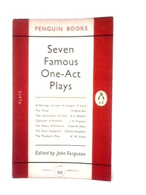 Image du vendeur pour Seven Famous One-act Plays mis en vente par World of Rare Books