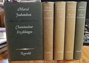 Seller image for Gesammelte Werke in Einzelbnden. 5 Bnde. Band 1: Chaminadour. Erzhlungen / Band 2: Herr Godeau / Band 3: Elise / Band 4: Der Sohn des Schlchters / Band 5: Meine Freundschaften. for sale by Antiquariat Thomas Nonnenmacher