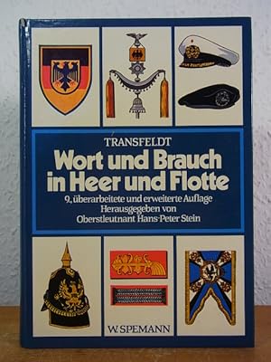 Bild des Verkufers fr Wort und Brauch in Heer und Flotte zum Verkauf von Antiquariat Weber