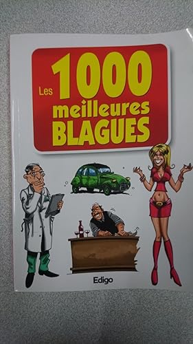Bild des Verkufers fr Les 1000 meilleures blagues zum Verkauf von Dmons et Merveilles