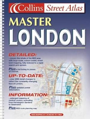 Seller image for M25 London Master Street Atlas (Collins street atlas) for sale by WeBuyBooks