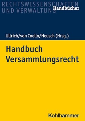 Seller image for Handbuch Versammlungsrecht for sale by Studibuch