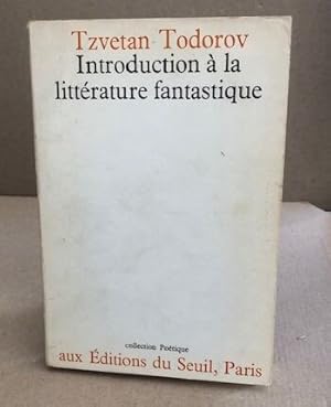 Introduction à la littérature fantastique