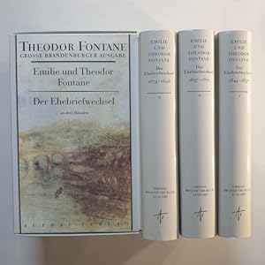 Bild des Verkufers fr Der Ehebriefwechsel (3 BNDE). Teil: 1., Dichterfrauen sind immer so : 1844 - 1857 + Teil: 2., Geliebte Ungeduld : 1857 - 1871 + Teil: 3., Die Zuneigung ist etwas Rtselvolles : 1873 - 1898 zum Verkauf von Gebrauchtbcherlogistik  H.J. Lauterbach