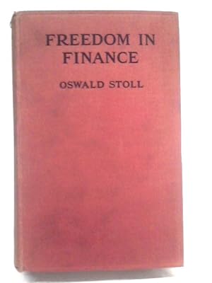 Imagen del vendedor de Freedom in Finance a la venta por World of Rare Books