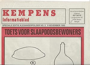Kempens Informatieblad - Speciale Editie Alexanderpolder N°2, 9 November 1993