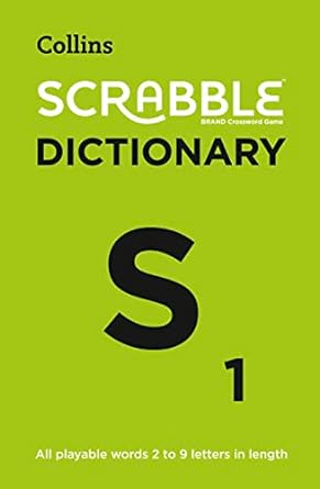 Image du vendeur pour Collins Scrabble Dictionary: The official Scrabble solver - all playable words 2 - 9 letters in length mis en vente par Bulk Book Warehouse