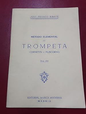 Método elemental de tropeta, cornetín o fliscorno