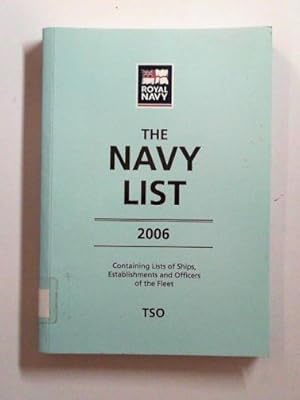 Seller image for The Navy list, 2006: corrected to 1st April 2006 for sale by Cotswold Internet Books