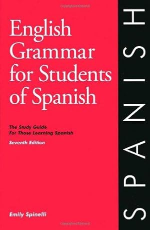 Immagine del venditore per English Grammar for Students of Spanish 7th edition: The Study Guide for Those Learning Spanish (O & H Study Guides) venduto da WeBuyBooks