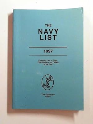 Seller image for The Navy list, 1997: corrected to 31st March 1997 for sale by Cotswold Internet Books