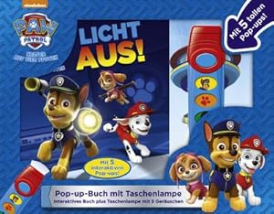 Bild des Verkufers fr PAW Patrol, Licht aus! - Pop-up-Buch mit Taschenlampe - Bilderbuch mit 5 coolen Geruschen: Interaktives Buch plus Taschenlampe mit 5 Geruschen. Mit 5 interaktiven Pop-ups! zum Verkauf von Rheinberg-Buch Andreas Meier eK