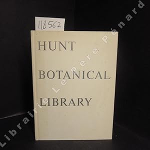 Imagen del vendedor de Hunt Botanical Library, Catalogue of Exhibition a la venta por Librairie-Bouquinerie Le Pre Pnard