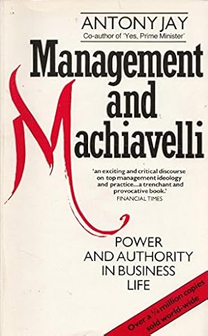 Seller image for Management and Machiavelli for sale by WeBuyBooks