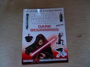 Bild des Verkufers fr Star Wars Dark Beginnings Ultimate Sticker Book zum Verkauf von WeBuyBooks