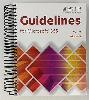 Image du vendeur pour Guidelines for Microsoft 365 (2023 Text) mis en vente par Gordon Kauffman, Bookseller, LLC