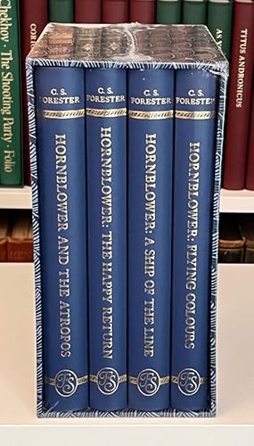 The Hornblower Saga, Set 2: Captain Hornblower. 4 Volumes in Slipcase: Hornblower and the Atropos...