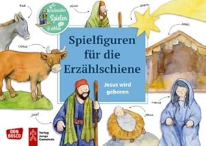 Bild des Verkufers fr Jesus wird geboren : Ausschneiden. Spielen. Erzhlen zum Verkauf von AHA-BUCH GmbH