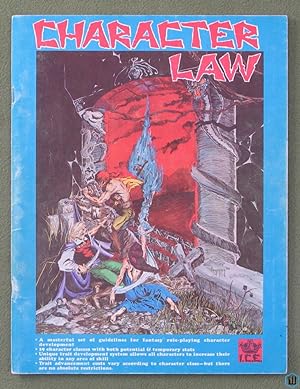 Imagen del vendedor de Character Law, 1st Edition (Rolemaster RPG) a la venta por Wayne's Books