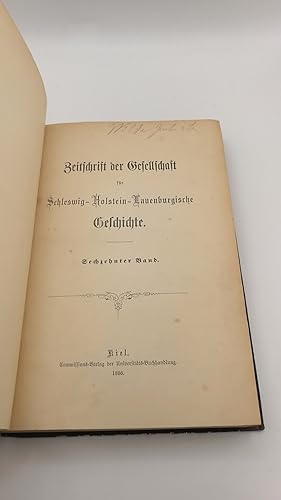 Zeitschrift der Gesellschaft für die Geschichte der Herzogthümer Schleswig, Holstein und Lauenbur...