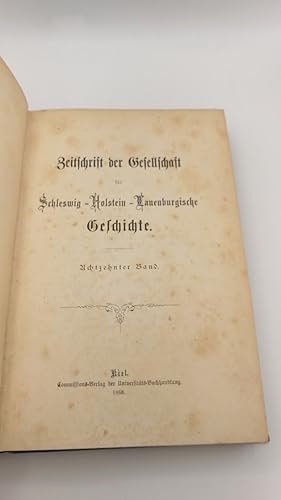 Zeitschrift der Gesellschaft für die Geschichte der Herzogthümer Schleswig, Holstein und Lauenbur...