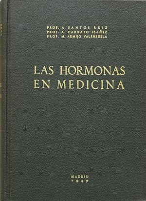 Seller image for Las hormonas en medicina for sale by Librera Alonso Quijano