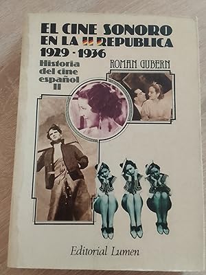 El cine sonoro en la II República, 1929-1936