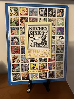 Seller image for Kitchen Sink Press: The First 25 Years (Kitchen Sink Comic Art Reference Series ; No. 1) for sale by Hopkins Books