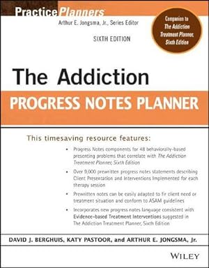Bild des Verkufers fr The Addiction Progress Notes Planner zum Verkauf von AHA-BUCH GmbH
