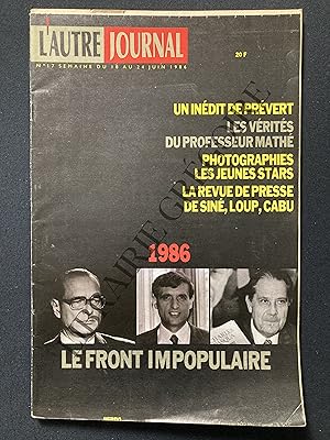 L'AUTRE JOURNAL-N°17-SEMAINE DU 18 AU 24 JUIN 1986