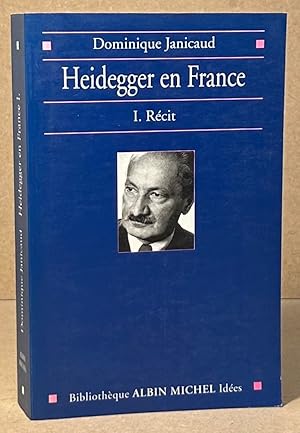 Bild des Verkufers fr Heidegger en France zum Verkauf von San Francisco Book Company