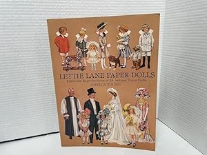 Imagen del vendedor de Lettie Lane Paper Dolls Full-Color Reproductions of 24 antique paper dolls a la venta por Friends of Ontario City Library