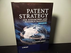 Immagine del venditore per Patent Strategy: For Researchers and Research Managers venduto da Eastburn Books