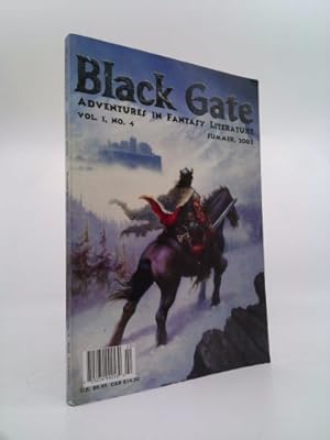 Image du vendeur pour Black Gate: Adventures in Fantasy Literature, Issue 4 (Summer 2002) mis en vente par ThriftBooksVintage