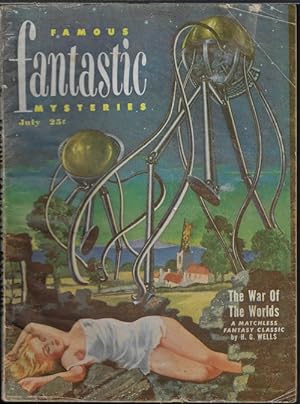 Seller image for FAMOUS FANTASTIC MYSTERIES: July 1951 ("The War of the Worlds") for sale by Books from the Crypt