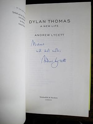 Imagen del vendedor de Dylan Thomas: a new life a la venta por James Fergusson Books & Manuscripts