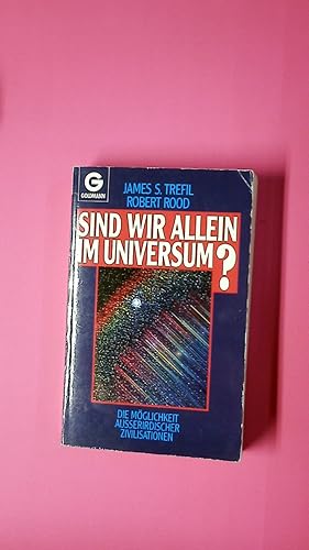 Imagen del vendedor de SIND WIR ALLEIN IM UNIVERSUM?. Die Mglichkeit ausserirdischer Zivilisationen a la venta por Butterfly Books GmbH & Co. KG