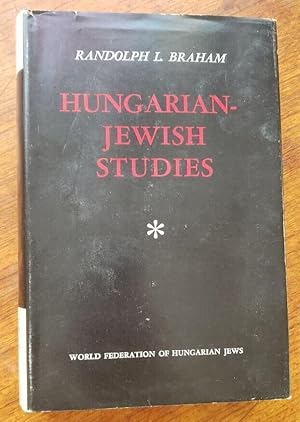 Imagen del vendedor de Hungarian-Jewish Studies (Vol. 1) a la venta por Booksphere