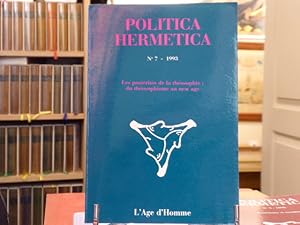 Image du vendeur pour POLITICA HERMETICA. N7 - 1993. Les postrits de la thosophie. mis en vente par Tir  Part