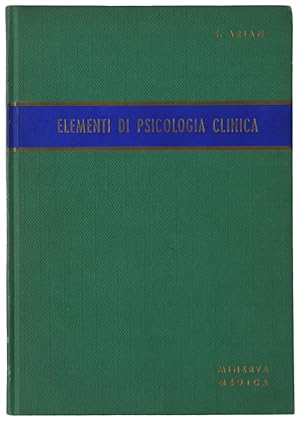 ELEMENTI DI PSICOLOGIA CLINICA: