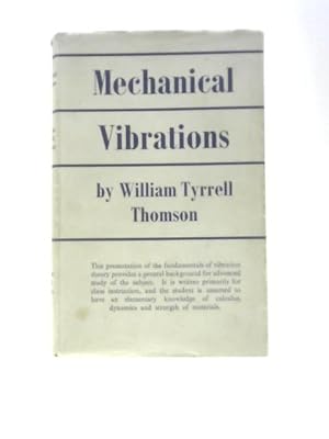 Image du vendeur pour Mechanical Vibrations. mis en vente par World of Rare Books