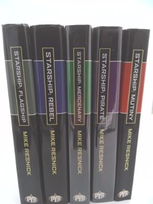 Bild des Verkufers fr 5 Starship Novels: Starship: #1 Mutiny - #2 Pirate - #3 Mercenary -#4 Rebel - #5 Flagship zum Verkauf von ThriftBooksVintage
