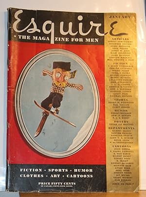 Imagen del vendedor de Esquire. January 1935 a la venta por The Reluctant Bookseller