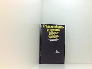 Seller image for Transzendentalpragmatik: Ein Symposion fr Karl-Otto Apel (suhrkamp taschenbuch wissenschaft) ein Symposium fr Karl-Otto Apel for sale by Book Broker