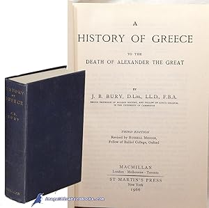 A History of Greece to the Death of Alexander the Great (Third Edition)