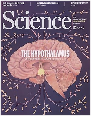 Seller image for Science Magazine: Special issue on the Hypothalamus (27 Octobere 2023, Vol 382, Number 6669, pp341-484) for sale by Diatrope Books