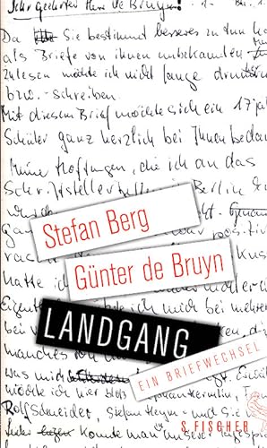 Seller image for Landgang : ein Briefwechsel. Stefan Berg ; Gnter de Bruyn for sale by Schrmann und Kiewning GbR