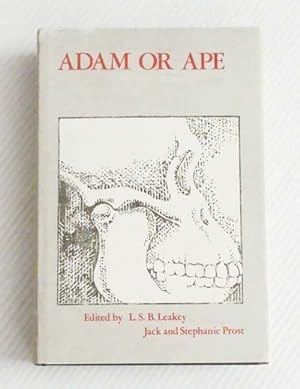 Bild des Verkufers fr Adam or Ape. A Sourcebook of Discoveries about Early Man zum Verkauf von Adelaide Booksellers
