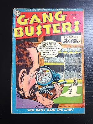 Gang Busters Comic #41, August - September 1954