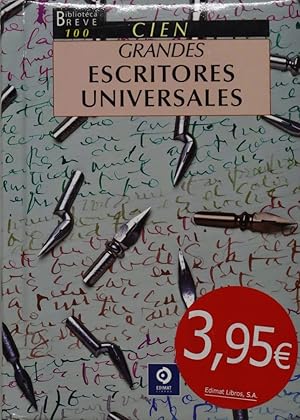 Image du vendeur pour 100 grandes escritores universales : un recorrido histrico por los ms importantes creadores universales mis en vente par Librera Alonso Quijano